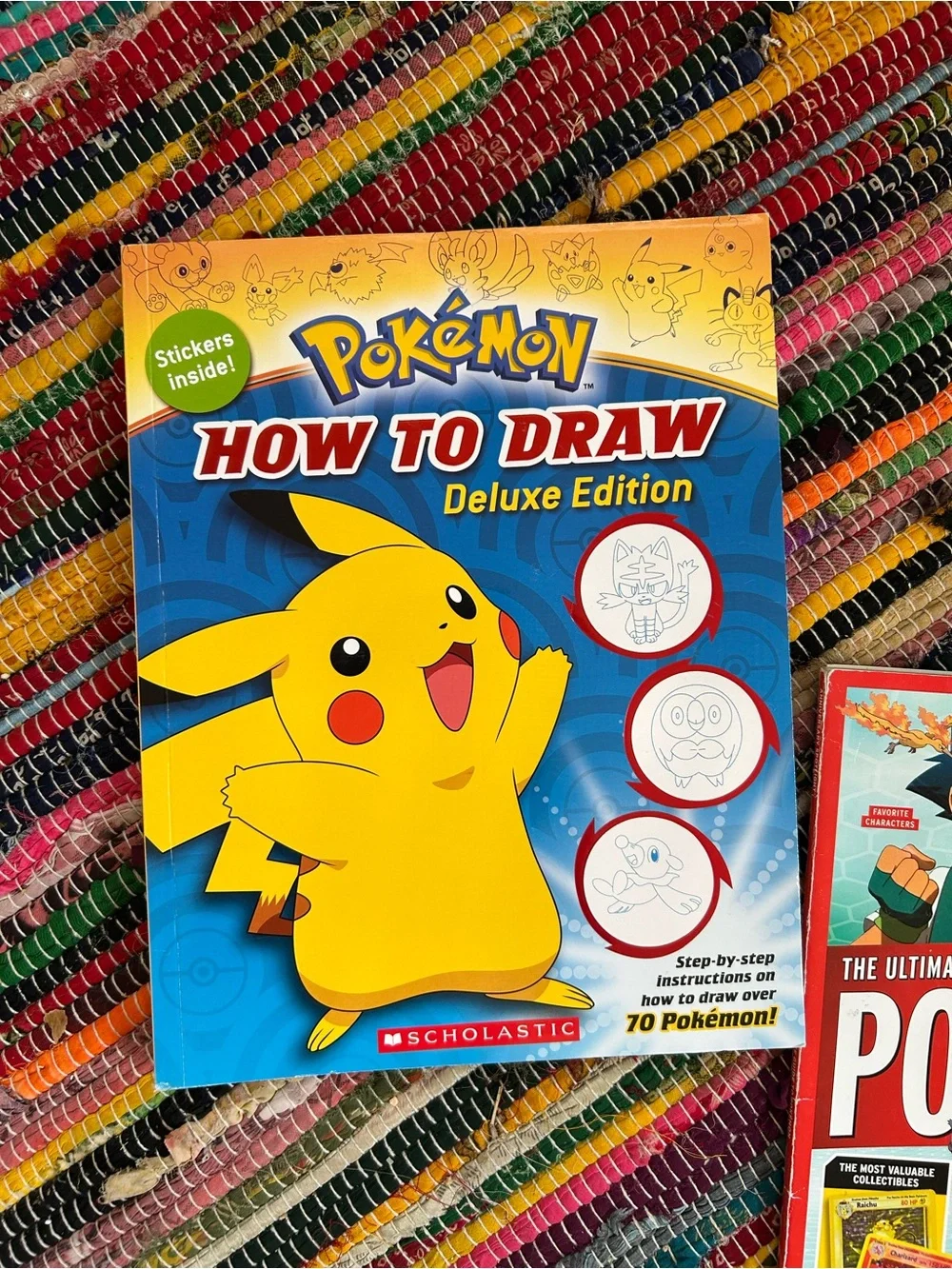 Pokemon How to Draw Deluxe Edition & Ultimate Guide 25th Anniversary Books